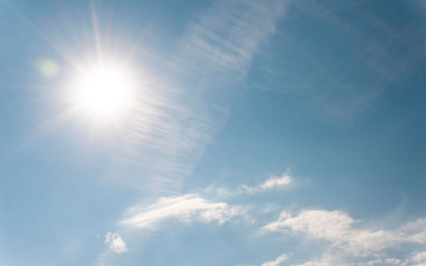 Sabato sereno con temperature fino a 36°C